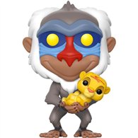 Figura POP Disney El Rey Leon Rafiki con Simba