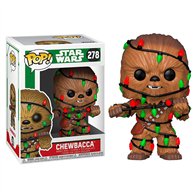 Figura POP Star Wars Holiday Chewie with Lights