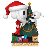 Figura POP Deluxe Disney Pesadilla Antes de Navidad 30th Anniversary Jack Skellington and Zero