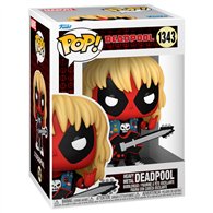 figura pop marvel deadpool - deadpool heavy metal