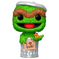 figura pop barrio sesamo oscar the grouch
