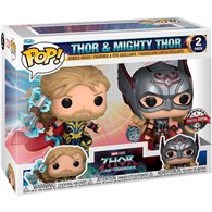Blister 2 figuras POP Marvel Thor Love and Thunder Thor & Mighty Thor Exclusive