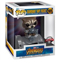 figura pop deluxe marvel guardianes de la galaxia guardians ship rocket exclusive