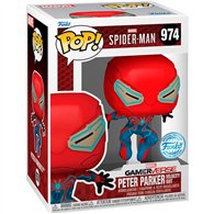 figura pop marvel spider-man peter parker exclusive