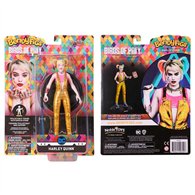 figura maleable bendyfigs harley quinn dc comics 19cm