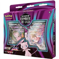 Blister Juego Cartas Coleccionables League Battle Mew VMax Pokemon español