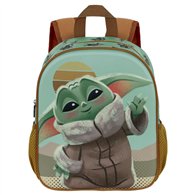 mochila 3d say hi grogu the mandalorian star wars 31cm