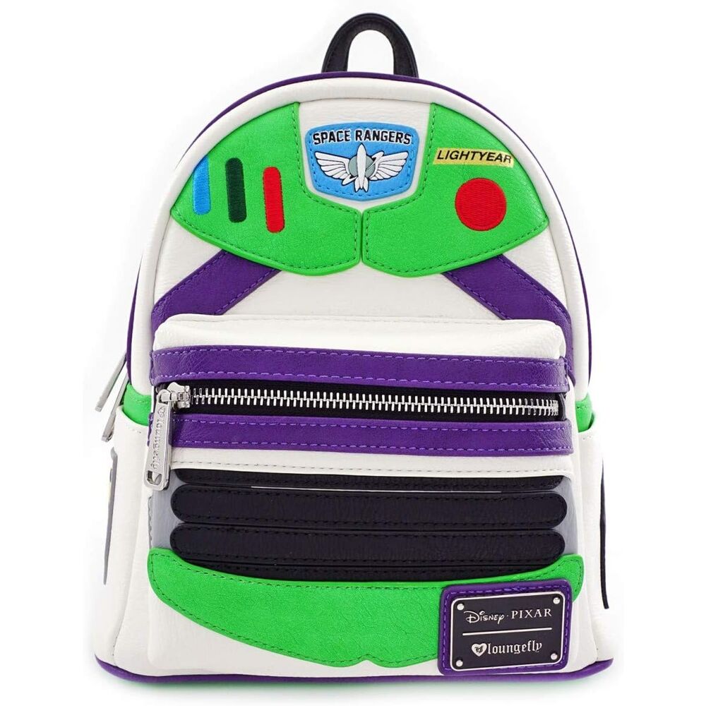 mochila buzz lightyear toy story disney pixar loungefly 26cm