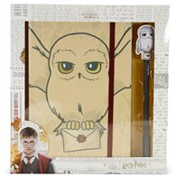 Set diario + boligrafo Hedwig Harry Potter