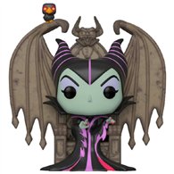 Figura POP Disney Villains Maleficent with Throne