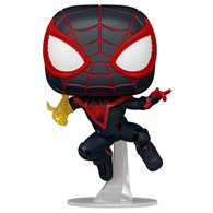 figura pop spiderman miles morales - miles morales classic suit