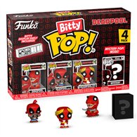 Blister 4 figuras Bitty POP Marvel Deadpool Dinopool