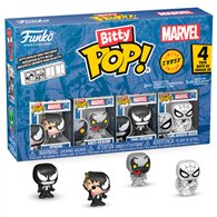 blister 4 figuras bitty pop marvel spider-man venom