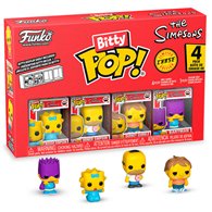 Blister 4 figuras Bitty POP Los Simpsons Maggie
