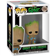 Figura POP Marvel I am Groot - Groot with Grunds