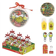 bola navidad papeleria grinch