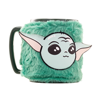 taza funda de peluche grogu mandalorian star wars 440ml