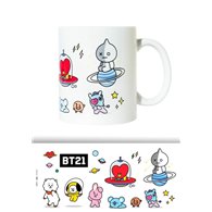 Taza Personajes BT21 330ml