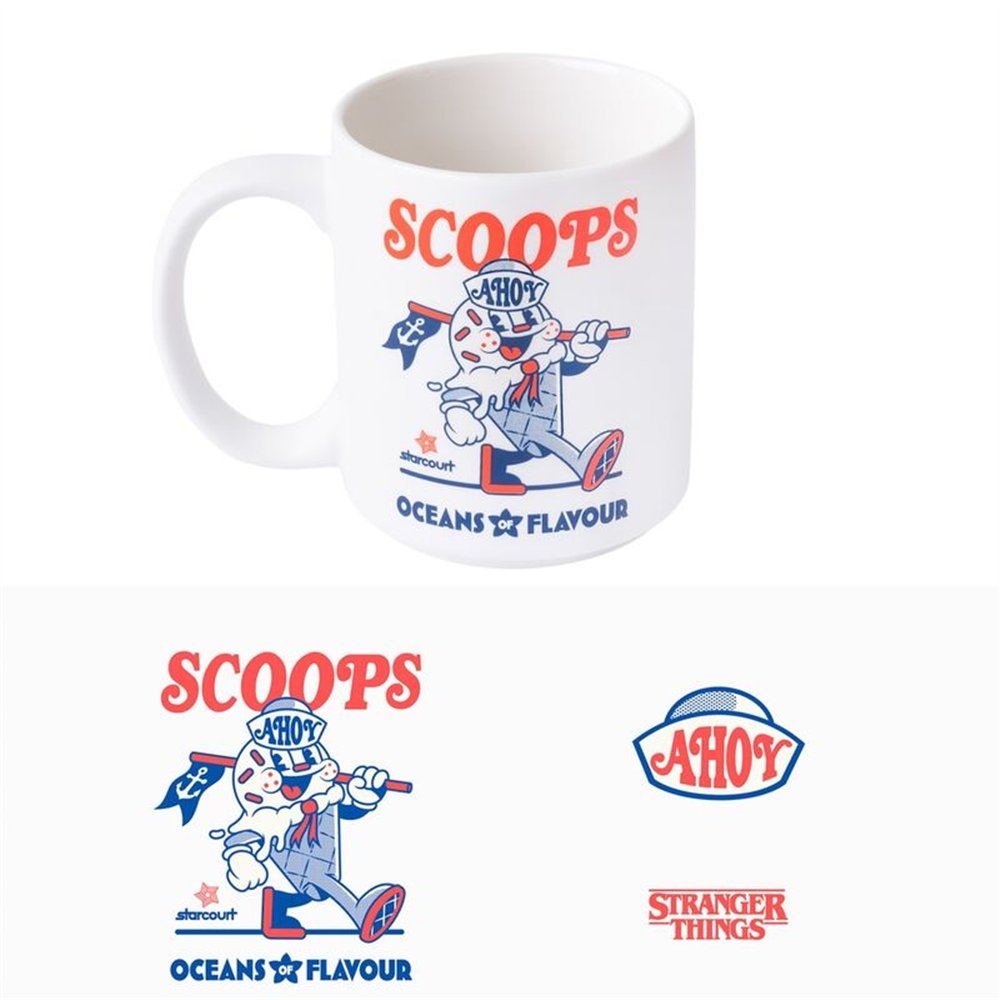 taza scoops ahoy stranger things 350ml