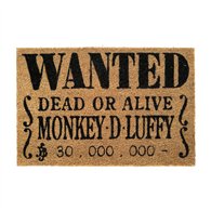 Felpudo Wanted Monkey D Luffy One Piece