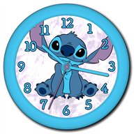 Reloj pared Stitch Disney