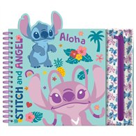 Cuaderno actividades con estuche removible Stitch Disney