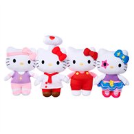 peluche super style hello kitty 20cm surtido