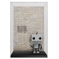 figura pop art cover brandalised tagging robot