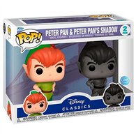 Blister 2 figuras POP Disney Peter Pan - Peter Pan & Peter Pans Shadow Exclusive