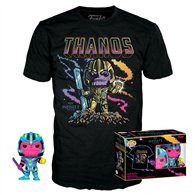 Set figura POP & Tee Marvel Infinity Saga Thanos Exclusive