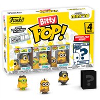 Blister 4 figuras Bitty POP Minions Series 1