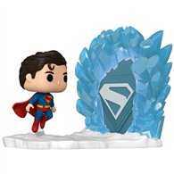 Figura POP Moment DC Comics Superman - Superman and Fortress of Solitude