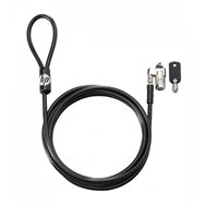 hp bloqueo de cable con llave de 10 mm negro