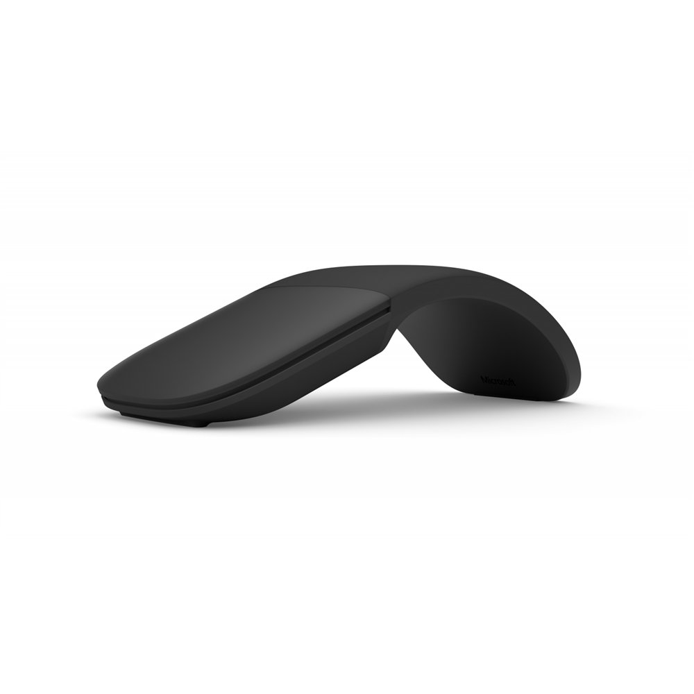 microsoft surface arc ratón ambidextro bluetooth bluetrack 1800 dpi negro