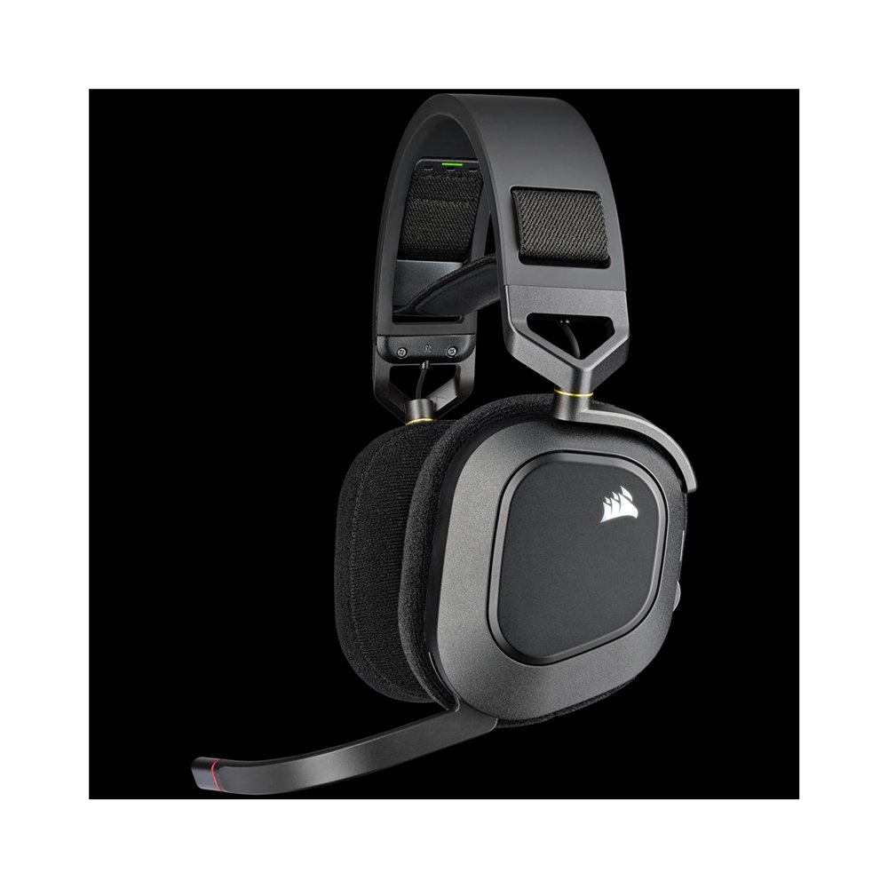 corsair hs80 rgb auriculares inalámbrico diadema juego negro