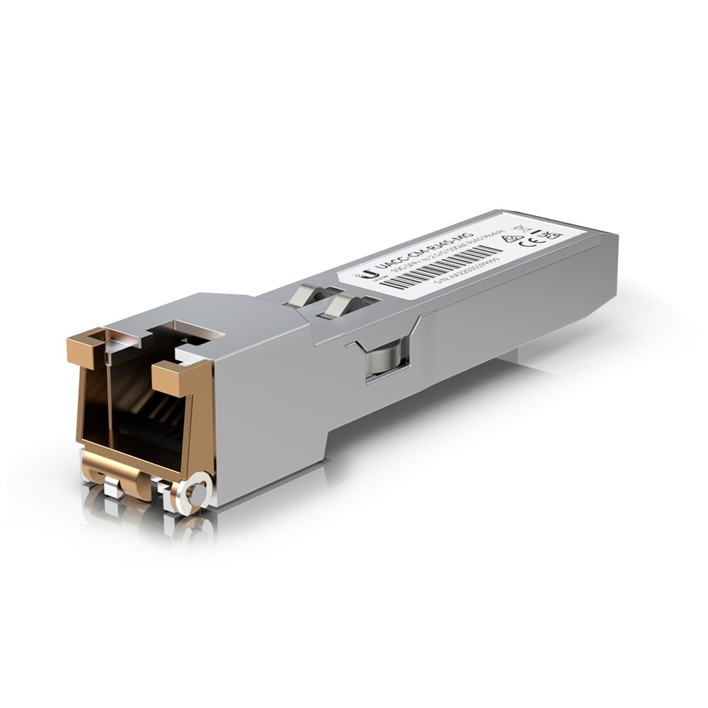 ubiquiti networks uacc-cm-rj45-mg red modulo transceptor cobre 1000 mbit/s rj-45
