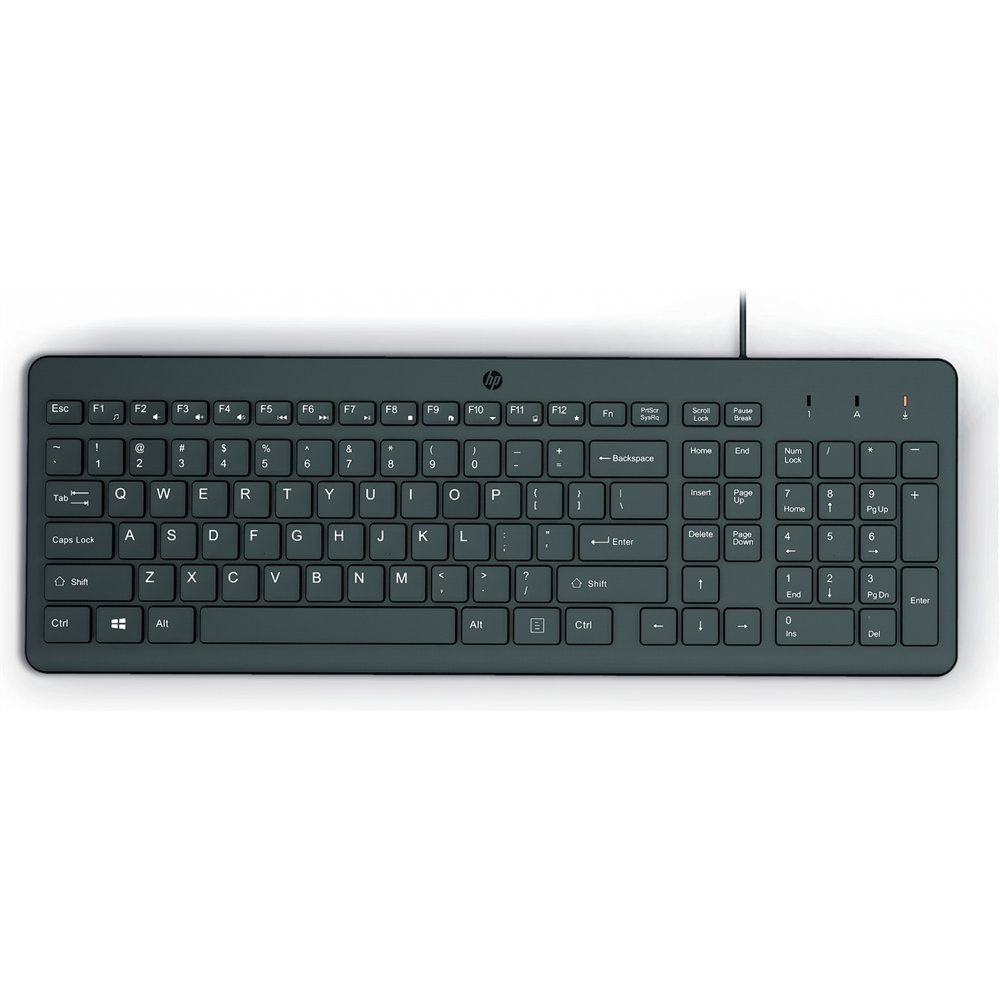 hp teclado con cable 150