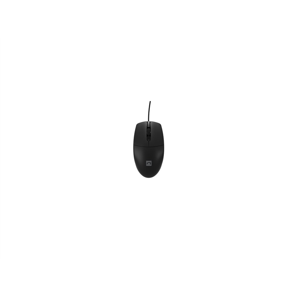 natec ruff plus ratón oficina mano derecha usb tipo a óptico 1200 dpi