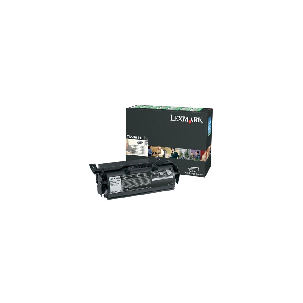 lexmark t650h11e cartucho de tóner 1 pieza(s) original negro