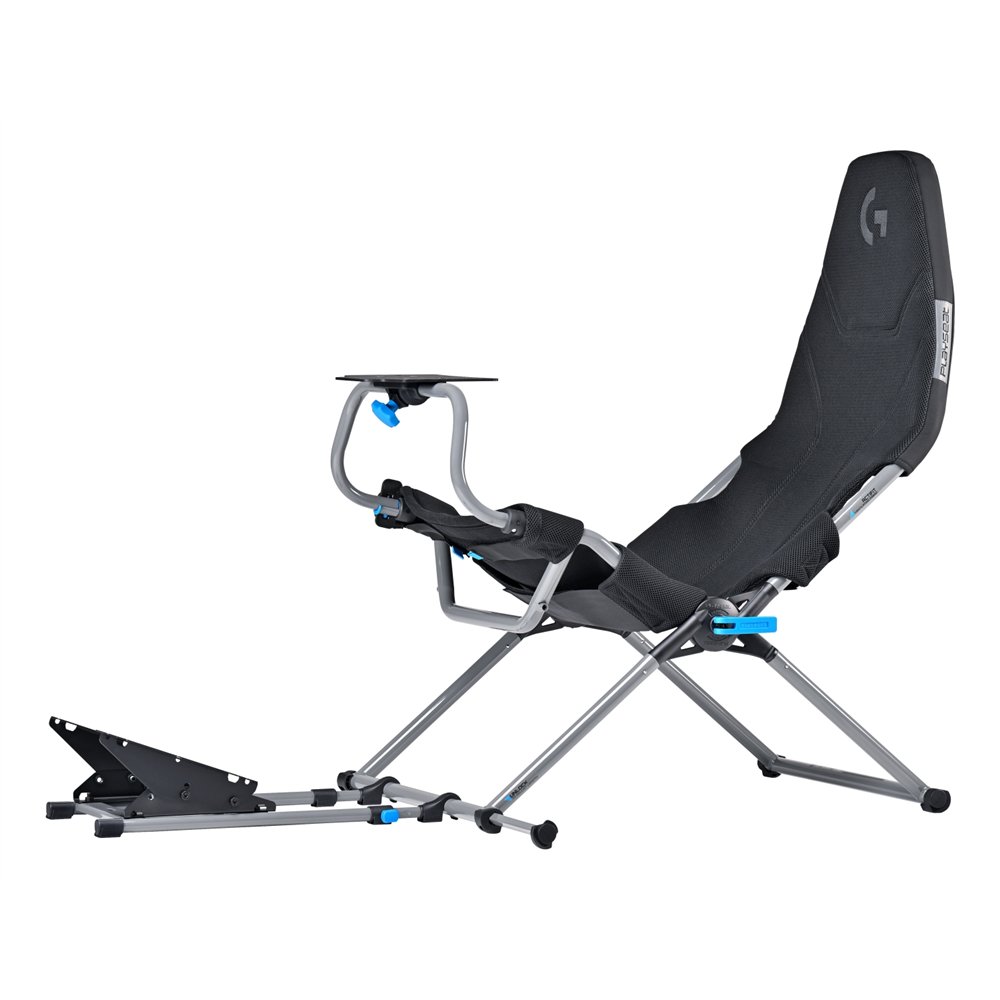 playseat challenge x - logitech g edition silla gaming negro, gris