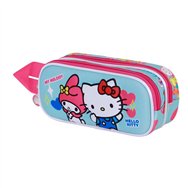 portatodo 3d friendship hello kitty doble