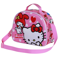 bolsa portameriendas 3d lovely hello kitty and friends