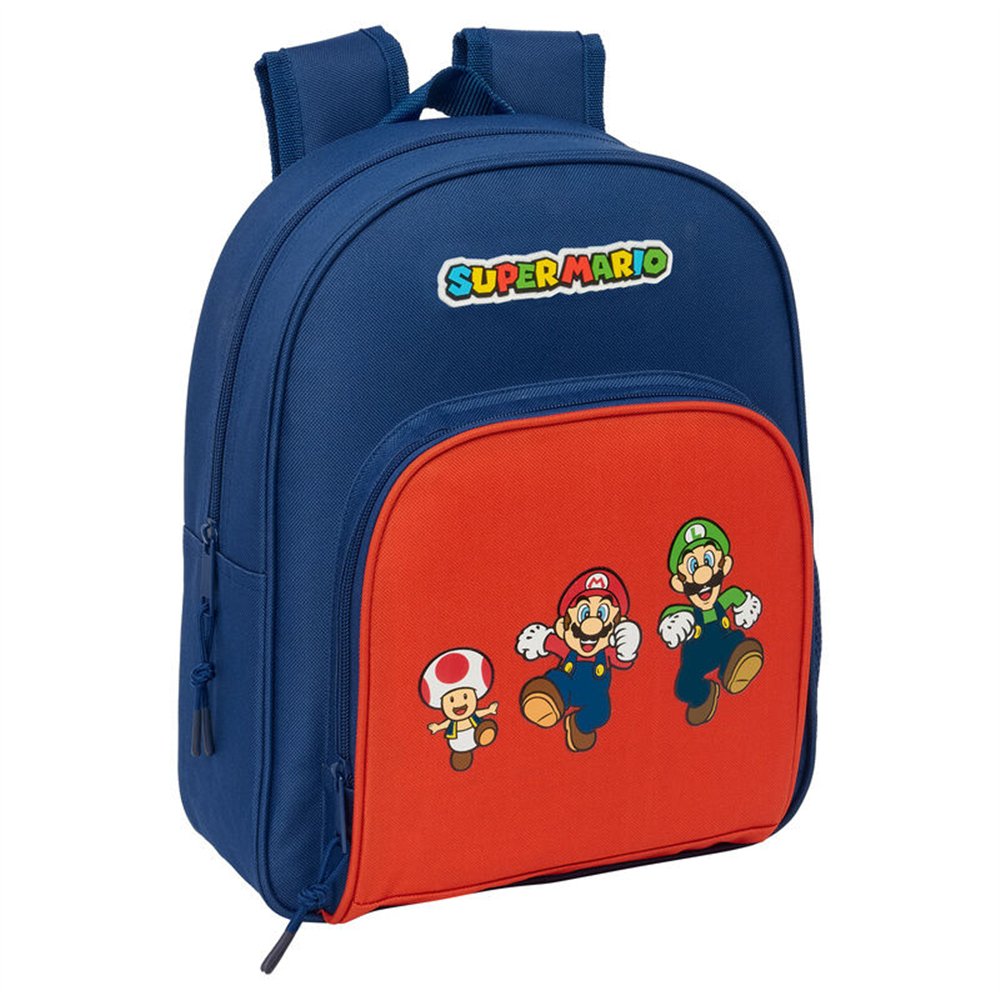 mochila mamma mia super mario bros 34cm adaptable