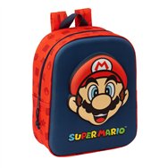 mochila 3d super mario bros 27cm