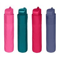 paraguas plegable manual colores lisos 54cm surtido