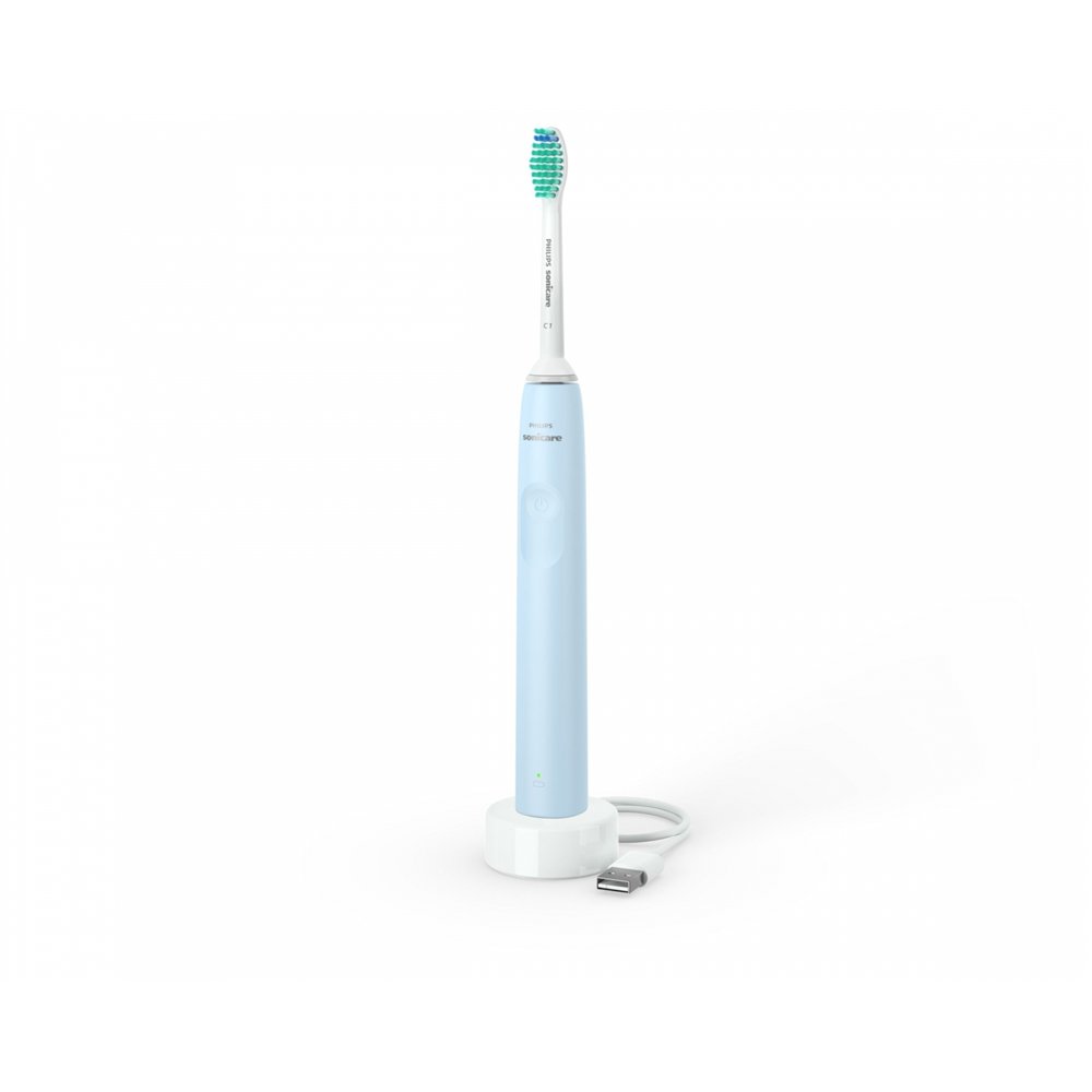 philips cepillo dental eléctrico sónico azul, blanco