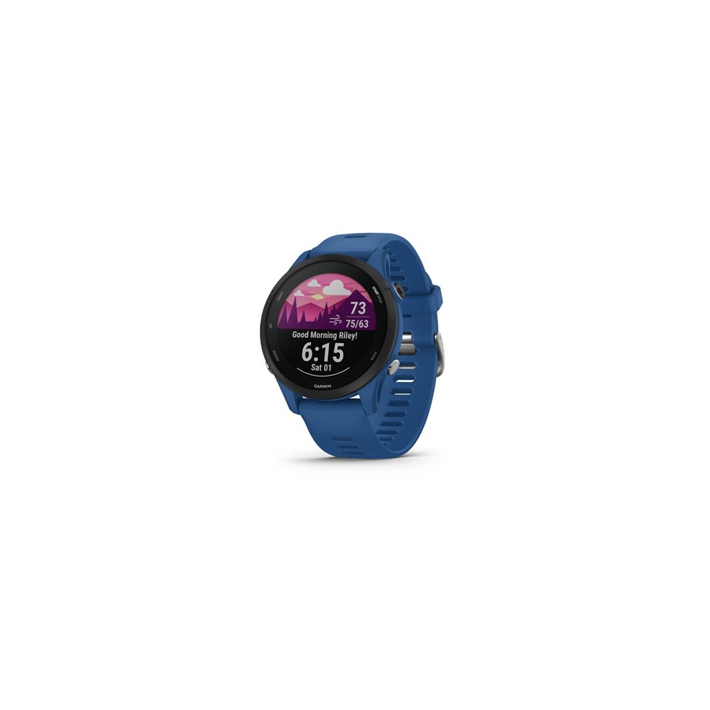 garmin forerunner 255 3,3 cm (1.3") mip 46 mm azul gps (satélite)