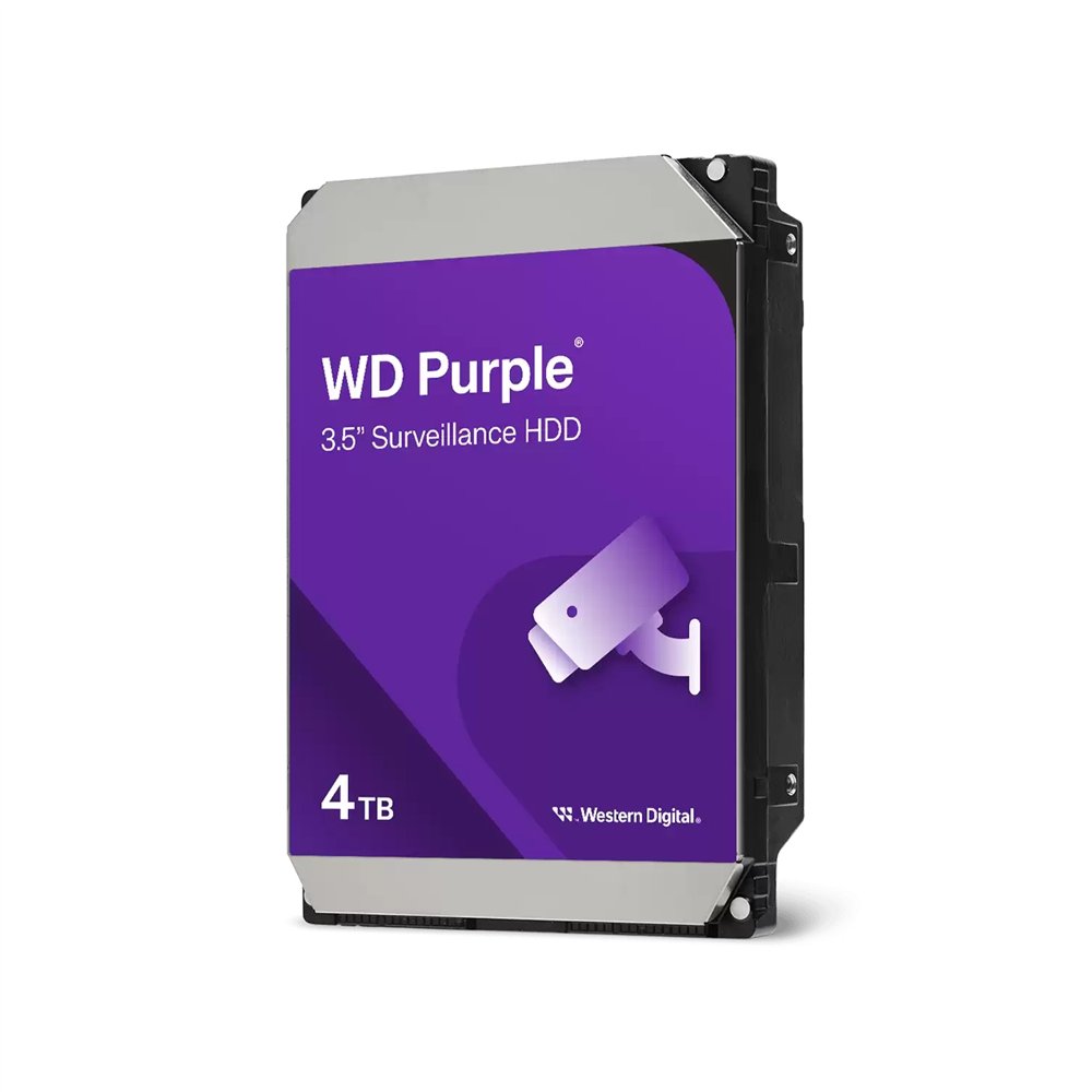 western digital purple disco duro interno 4 tb 5400 rpm 128 mb 3.5" serial ata iii