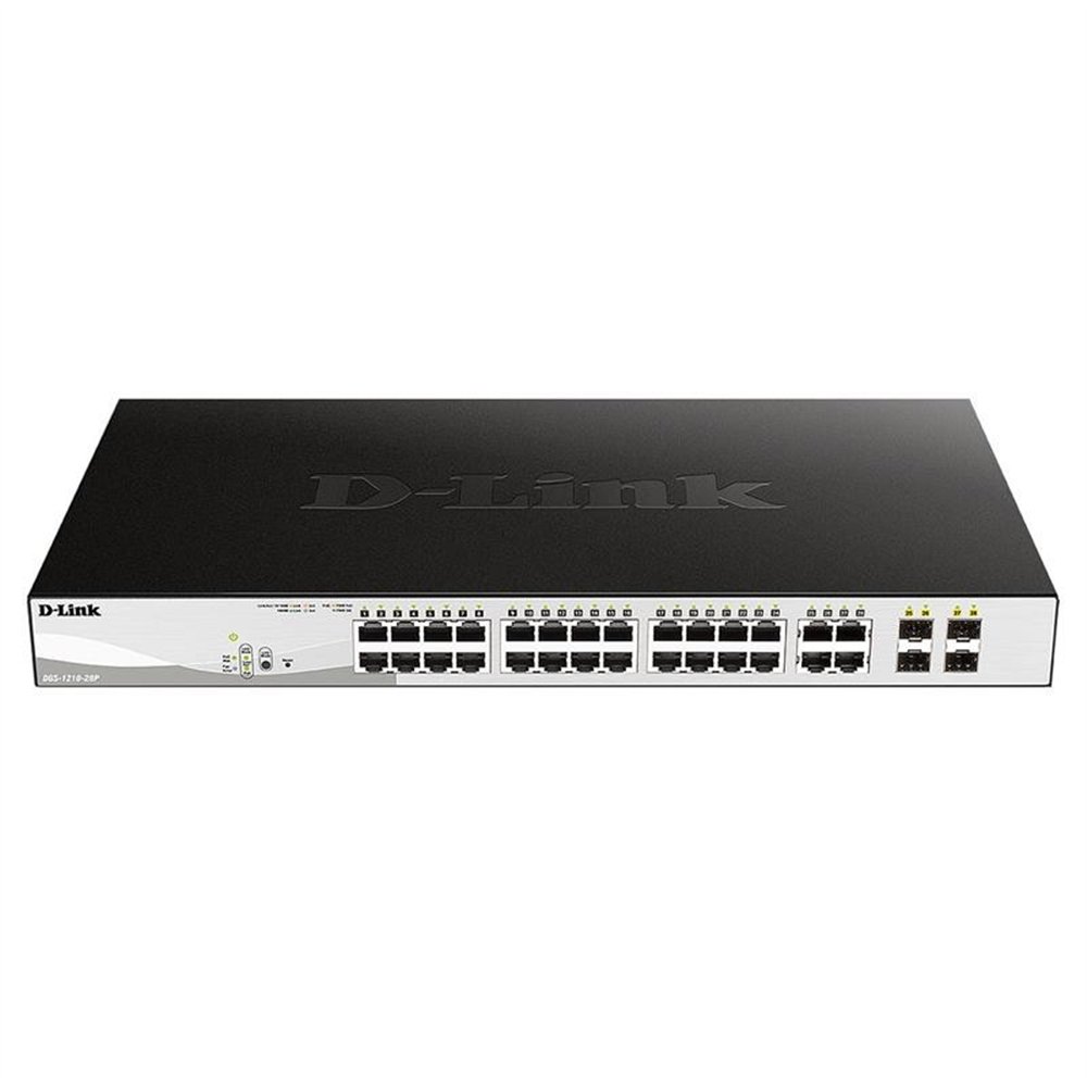 switch d-link gigabit 28 puertos dgs-1210-28p/e poe