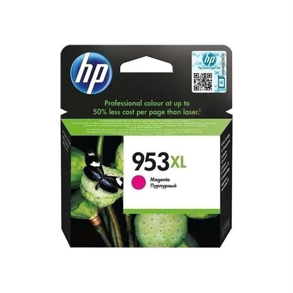 tinta hp 953xl f6u17ae magenta